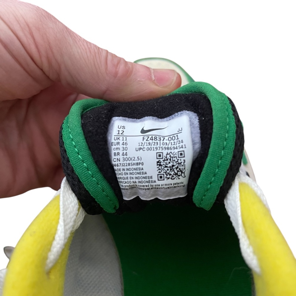 Nike Air Max Solo Oregon Ducks Green Yellow New Without Tags or Box Men's Sz. 12 - Picture 8 of 10